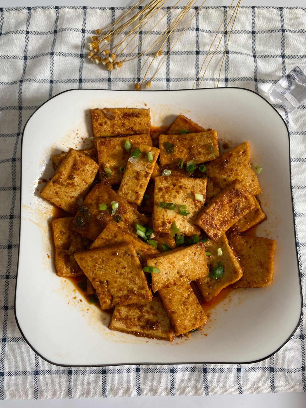 香辣孜然豆腐