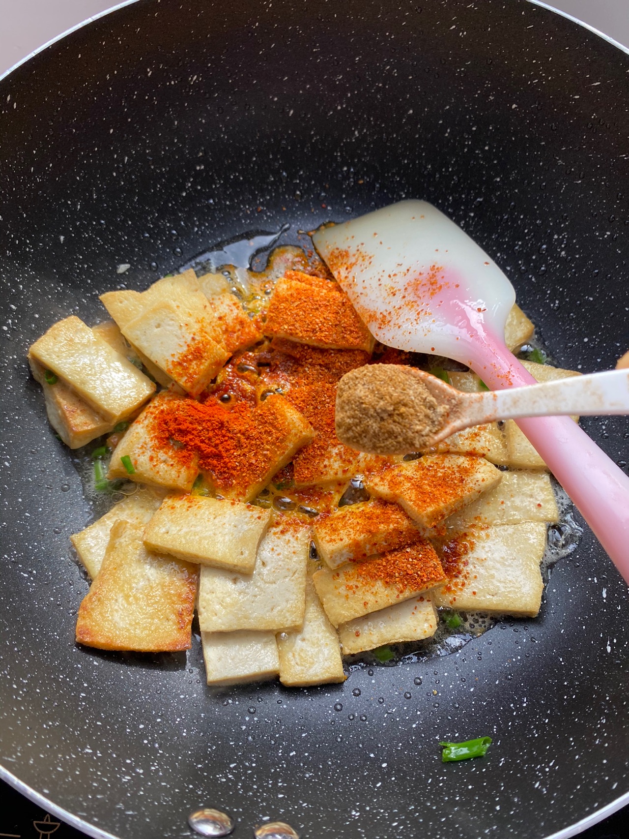 香辣孜然豆腐
