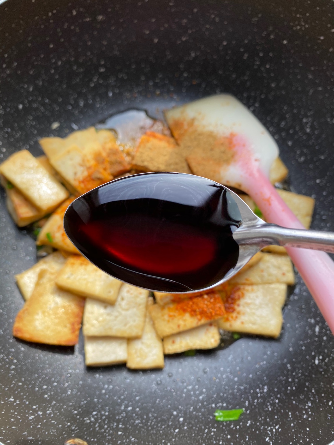 香辣孜然豆腐