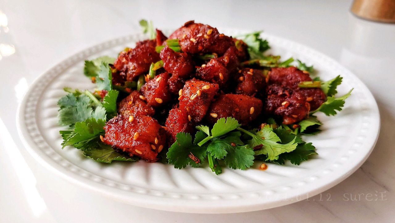 香辣孜然煎烤肉