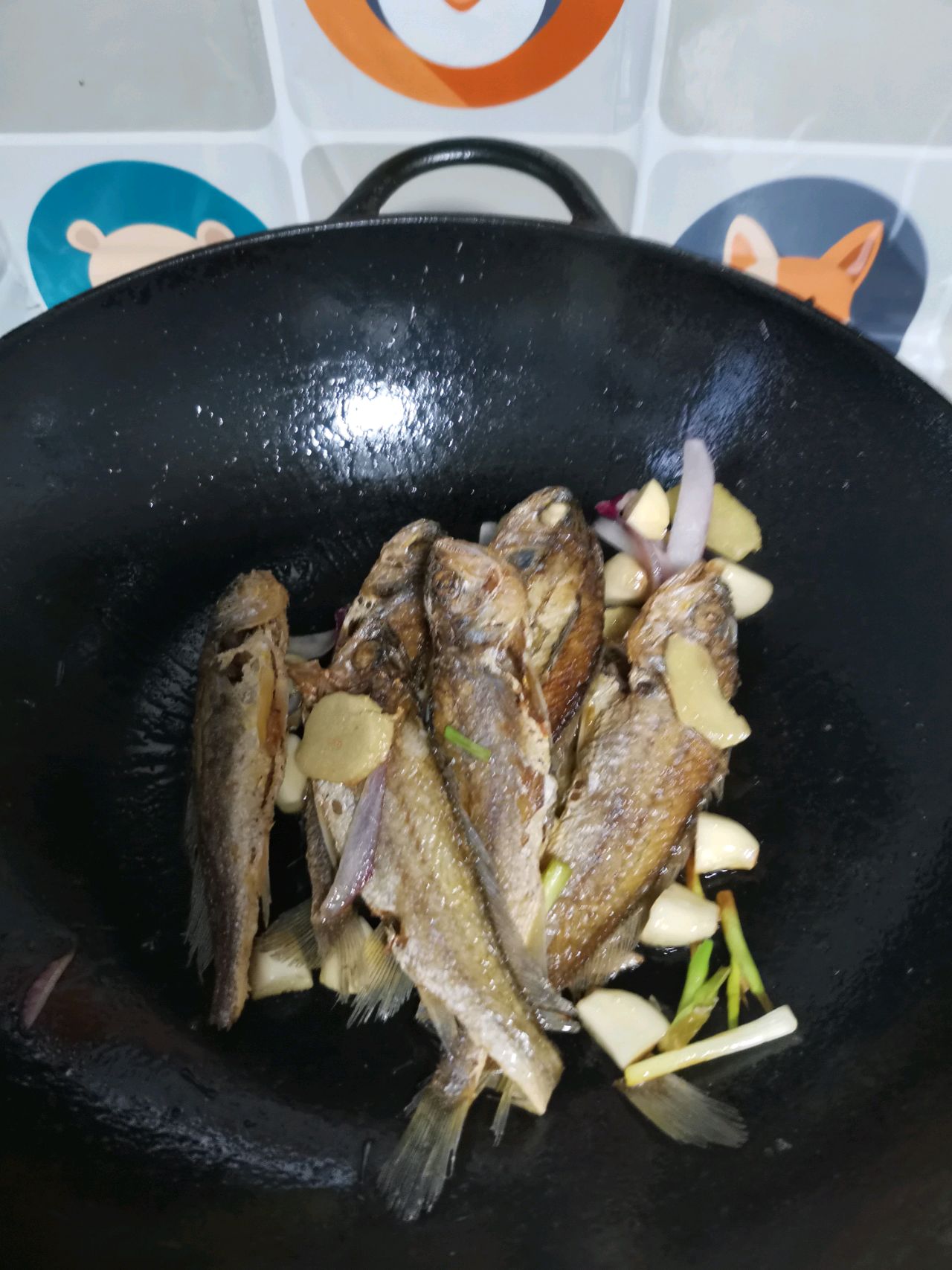 香嫩红烧小黄鱼