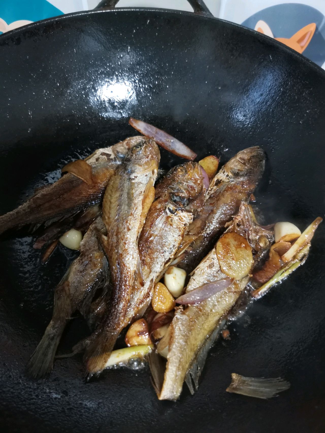 香嫩红烧小黄鱼