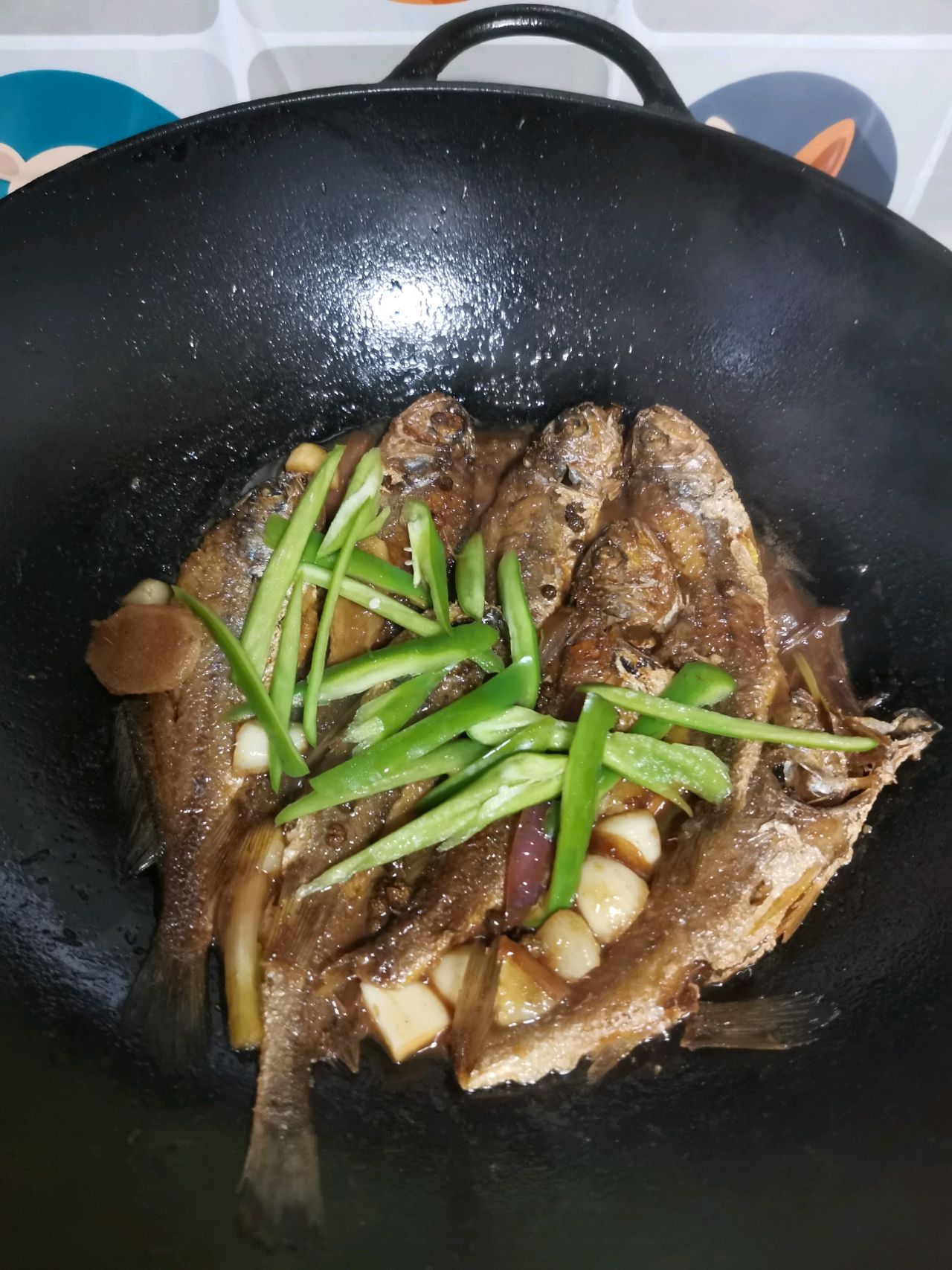 香嫩红烧小黄鱼