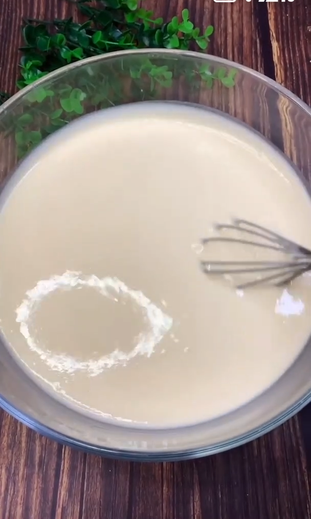 香浓牛奶鸡蛋饼