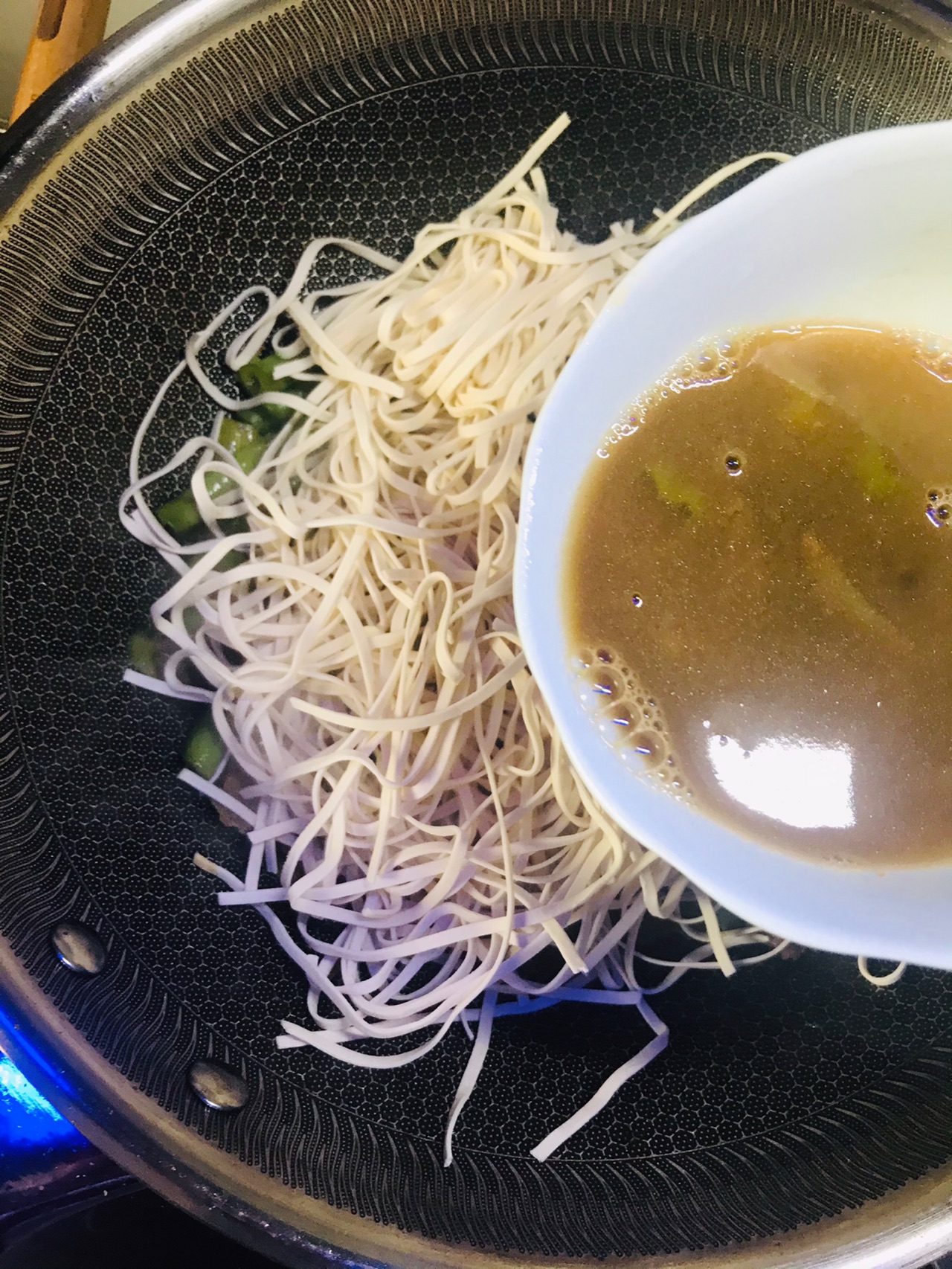 香喷喷的豆角焖面