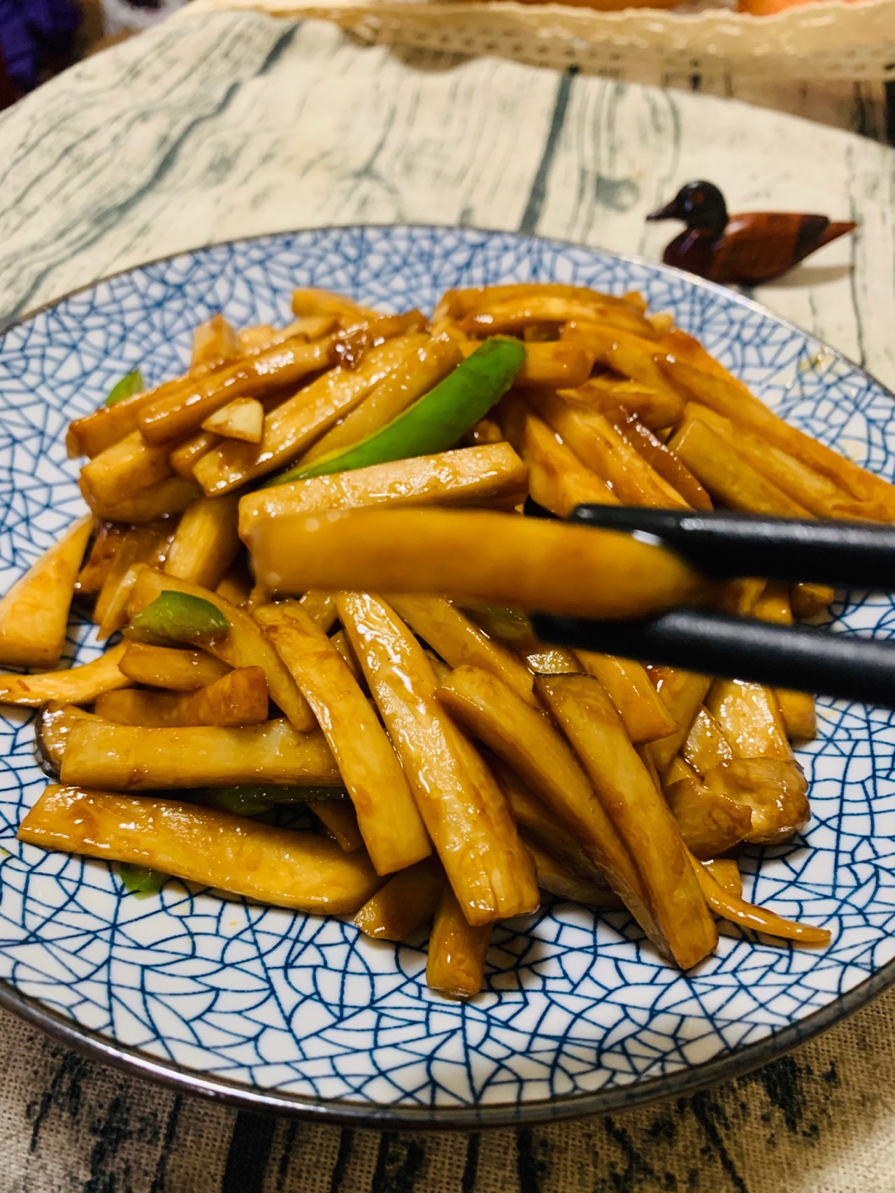香飘飘的蚝油杏鲍菇