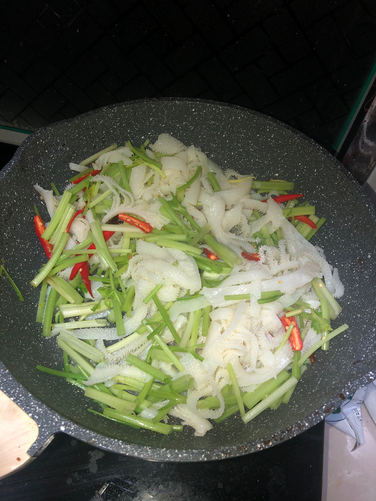香芹百叶+咸食