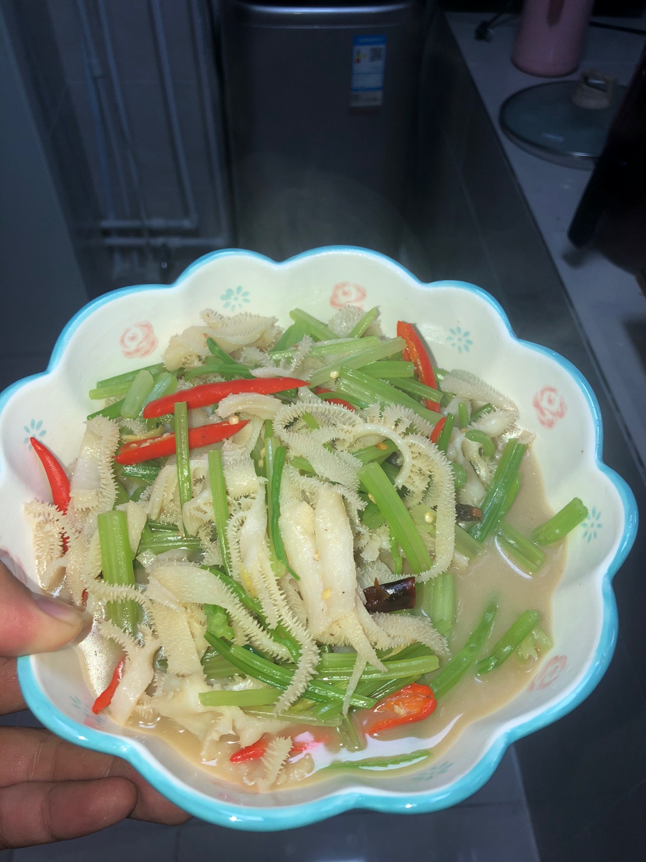 香芹百叶+咸食