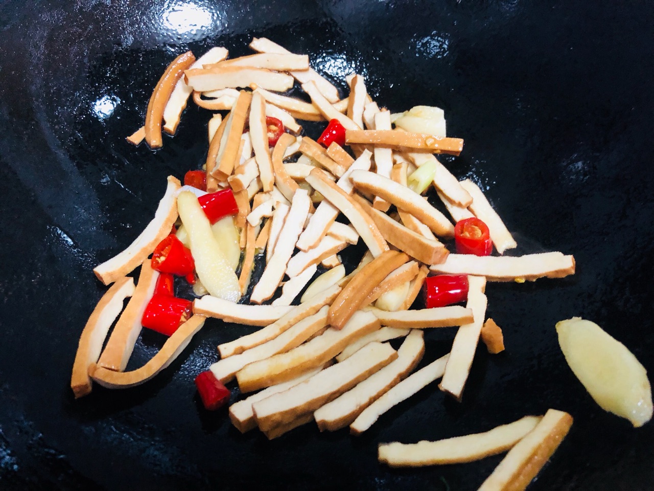 香芹豆干