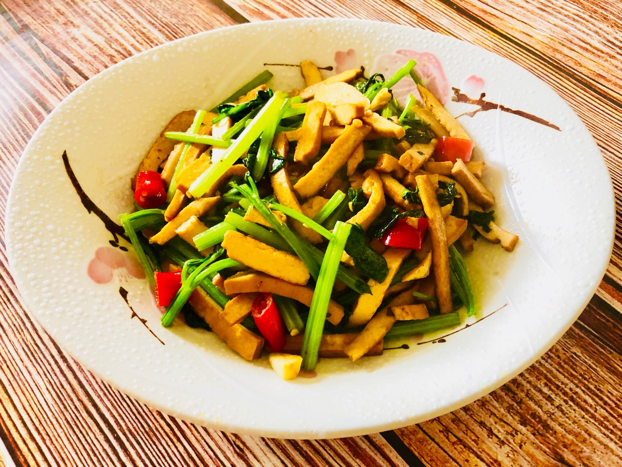 香芹豆干
