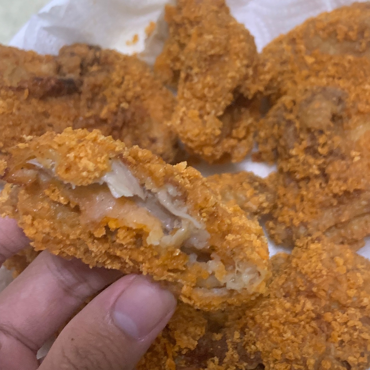 香酥鸡排堡