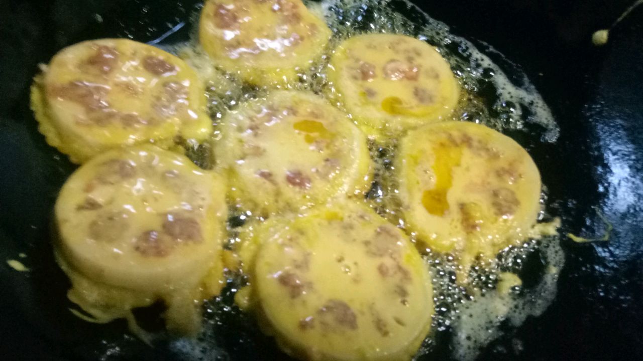 香酥莲藕盒子