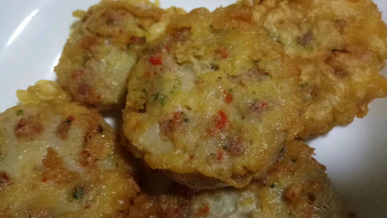 香酥莲藕盒子