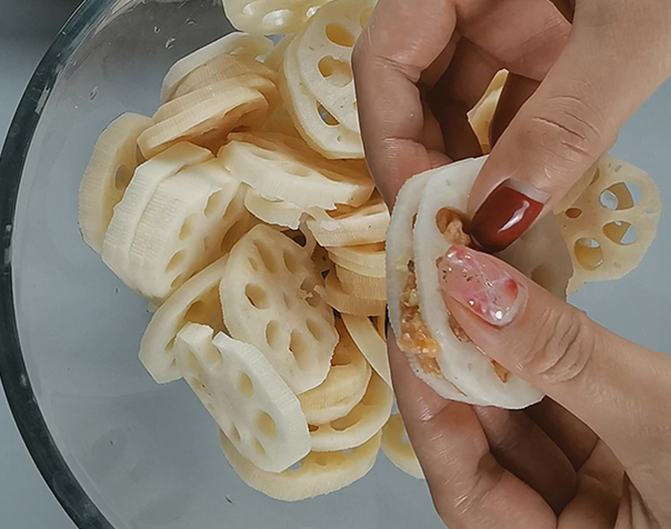 香酥藕夹