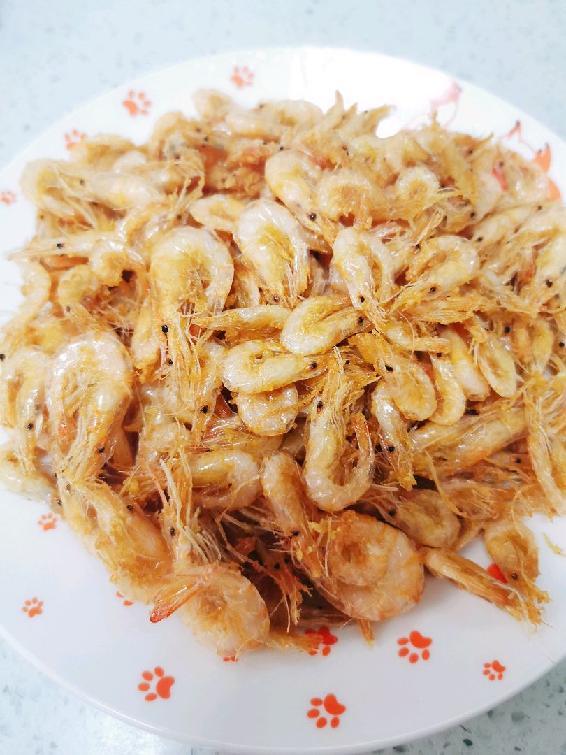 香酥油炸小白虾