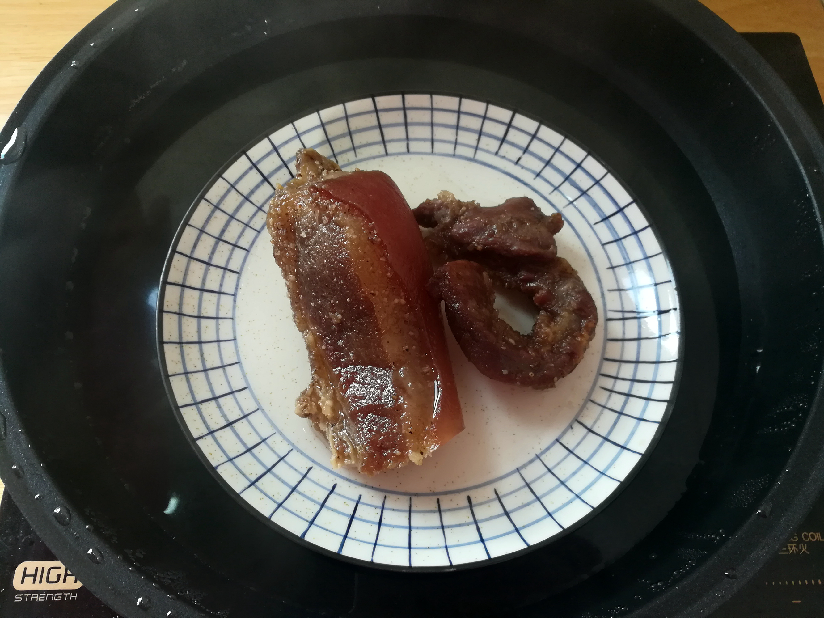 香蒜炒腊肉