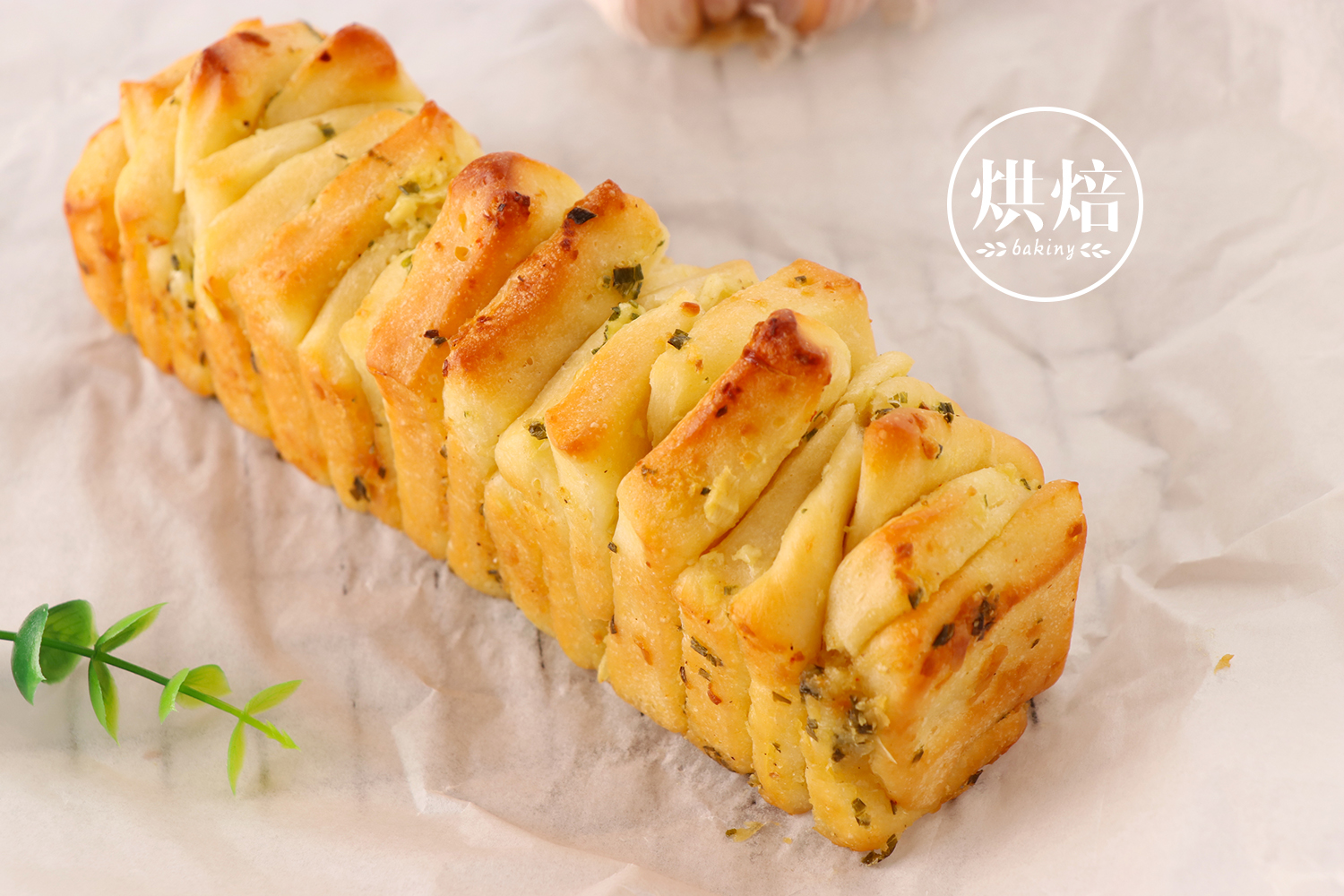 香蒜海盐手撕包