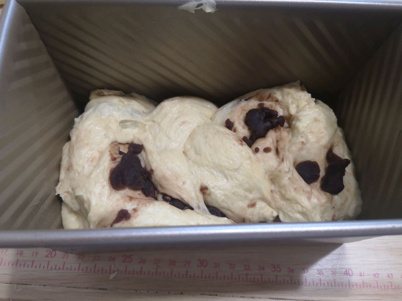 香甜豆沙吐司