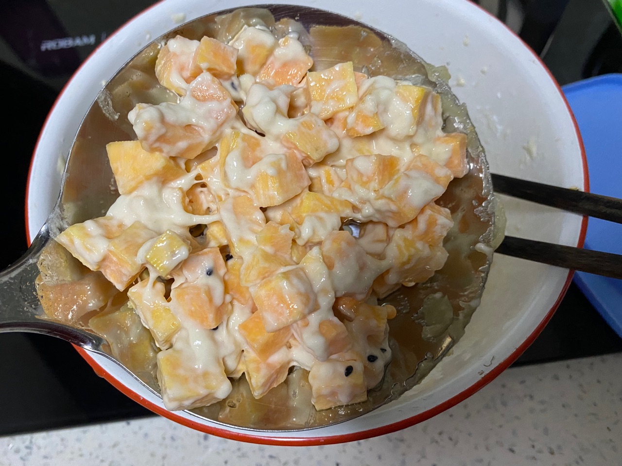 香甜红薯饼+营养汤