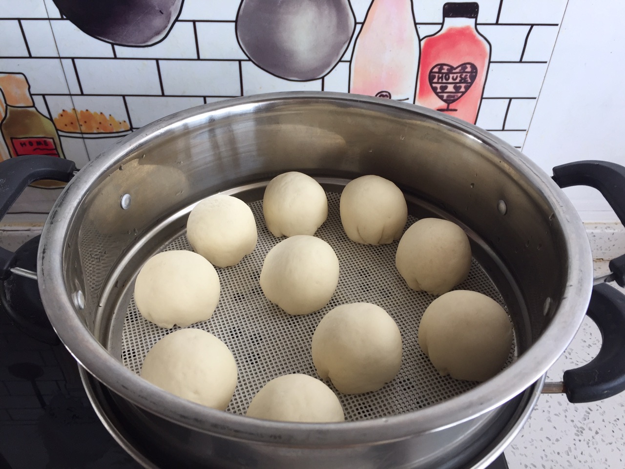 香甜奶黄包