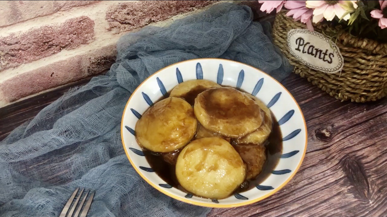 香甜软糯的红糖糍粑