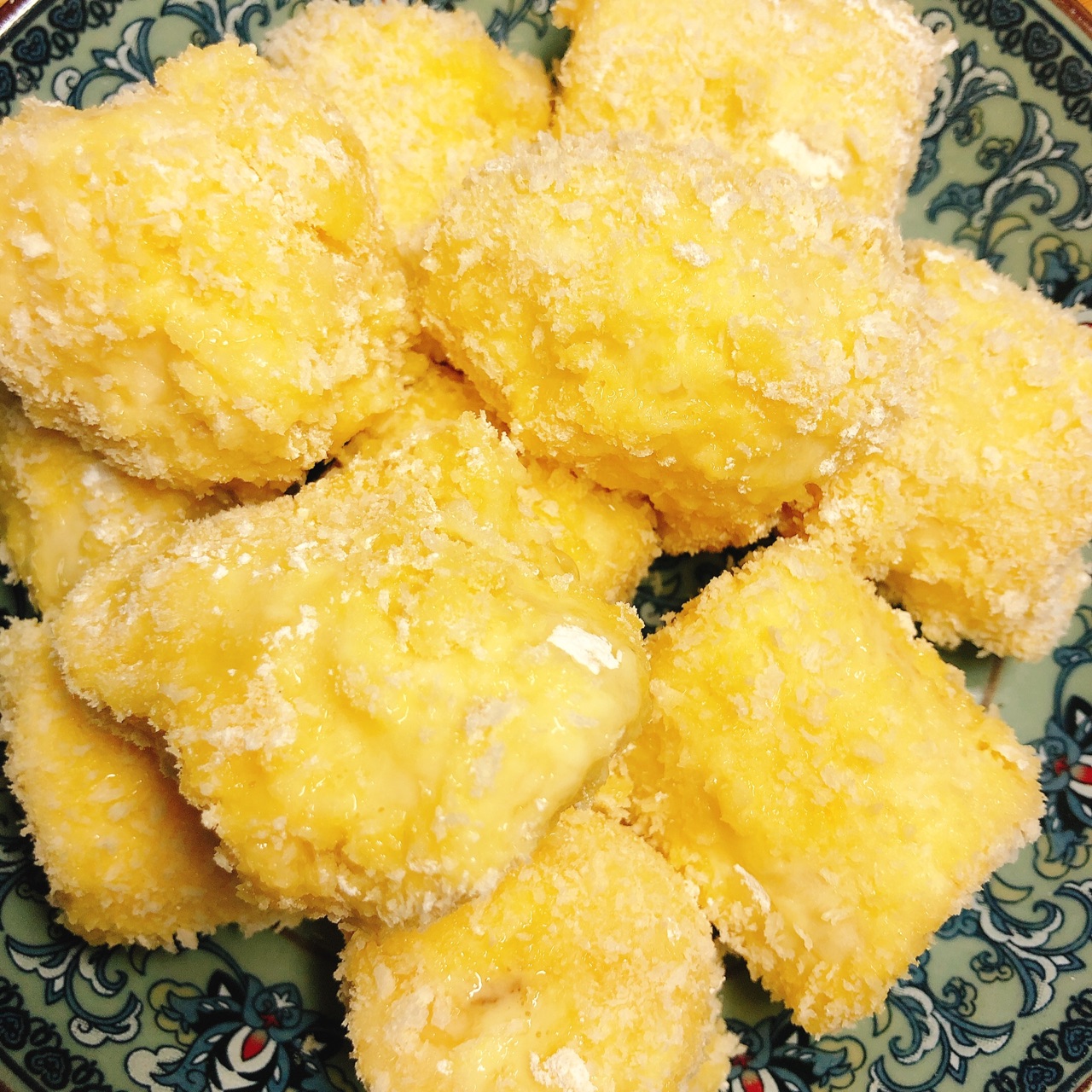 香甜软糯的炸香蕉