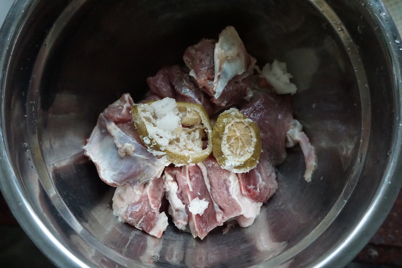 香压土豆羊肉