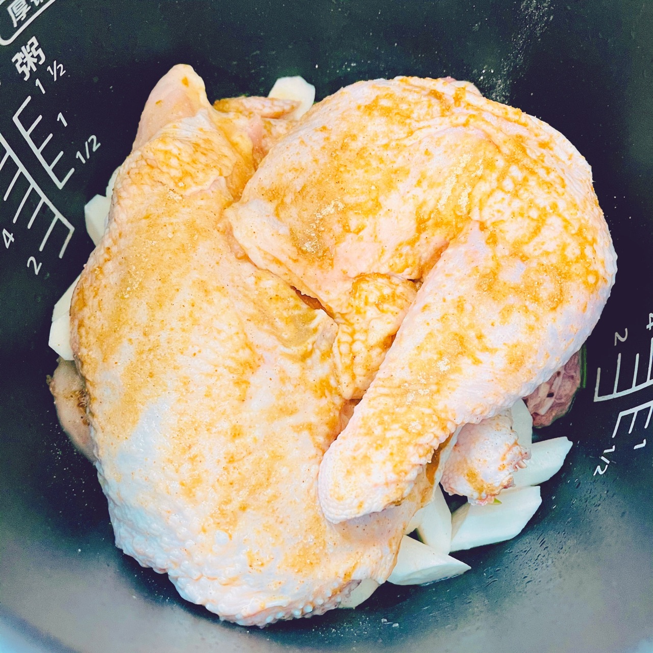 香油焗鸡