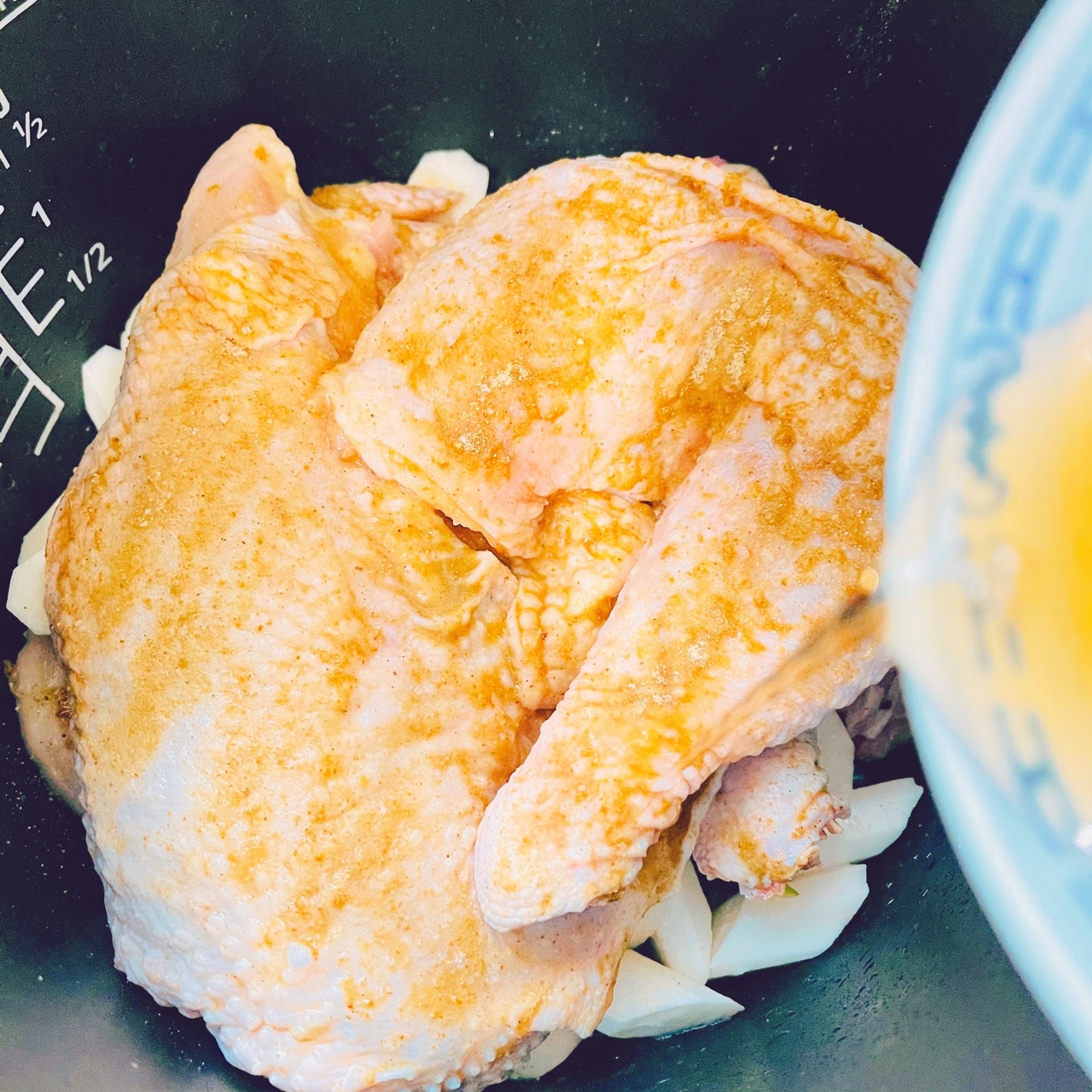 香油焗鸡