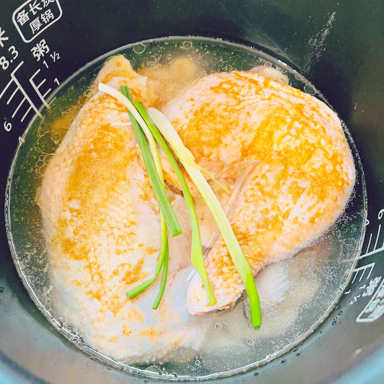 香油焗鸡