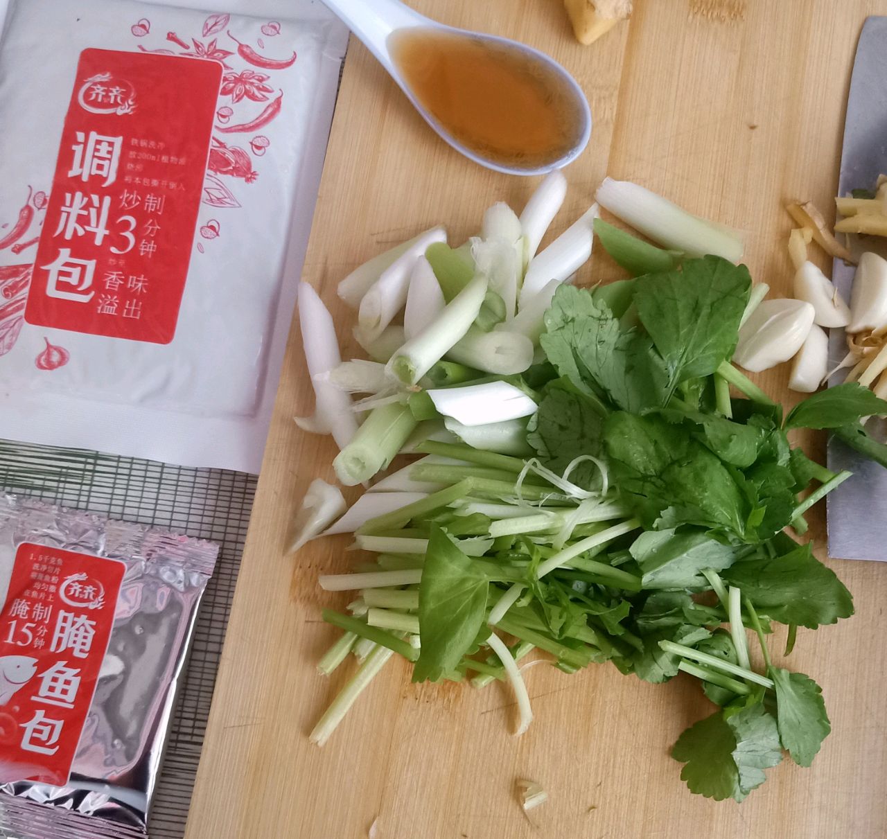 小白版的水煮麻辣鱼