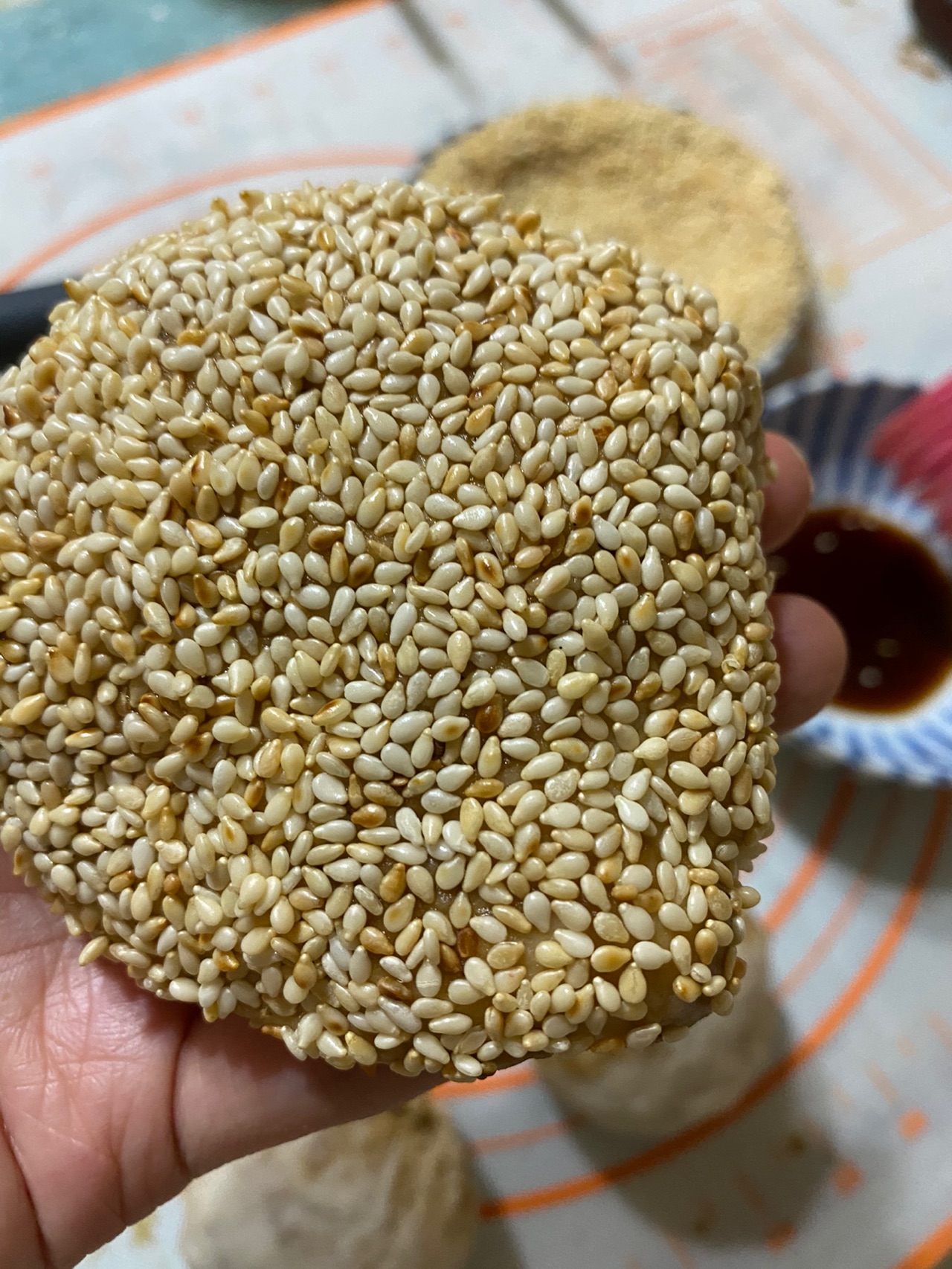小白版麻酱烧饼