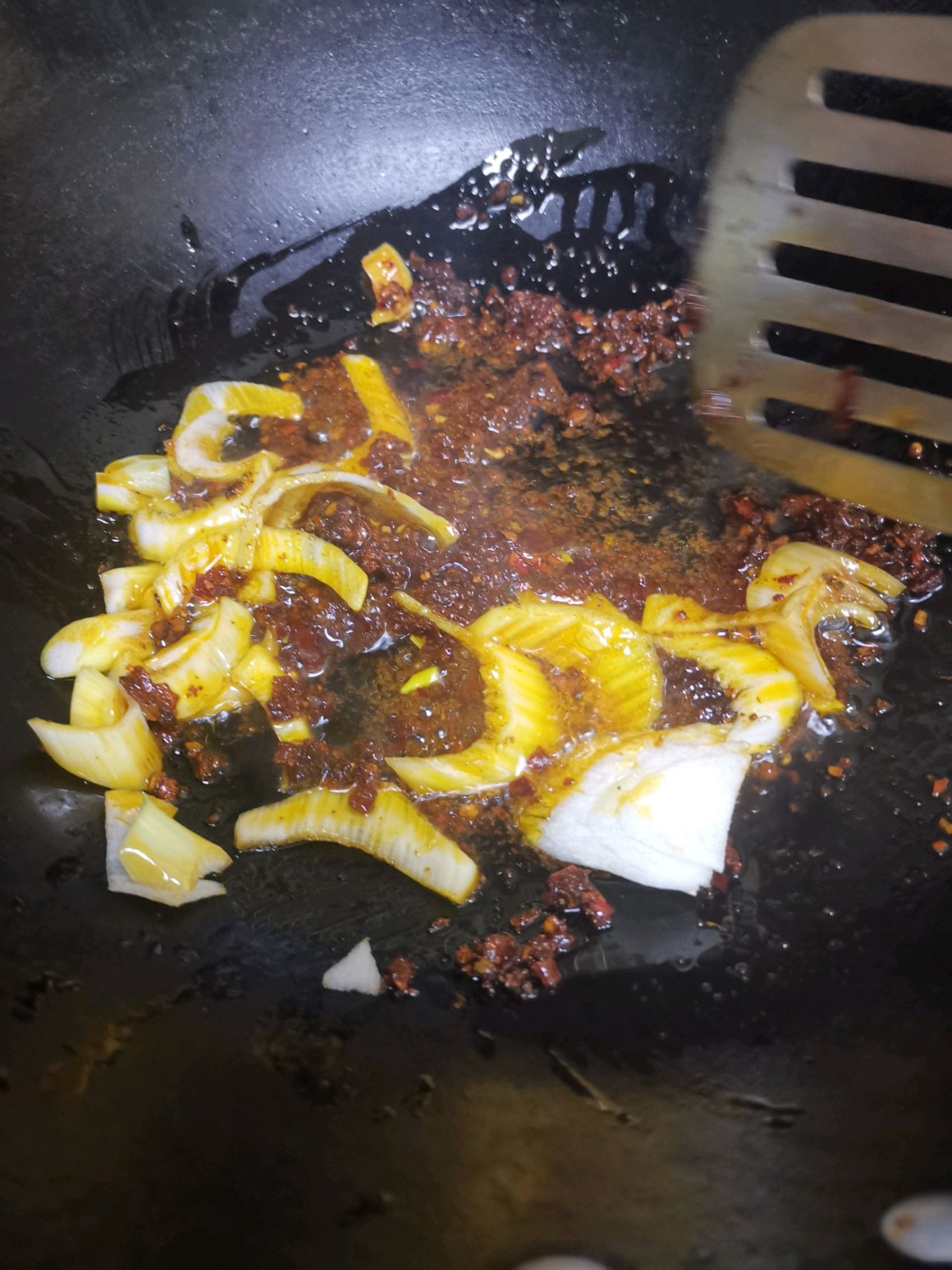 小白变大厨的火锅辣豆腐