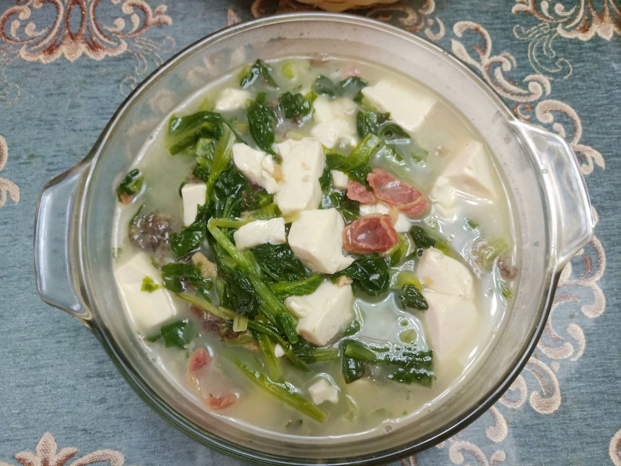 小白菜白玉汤