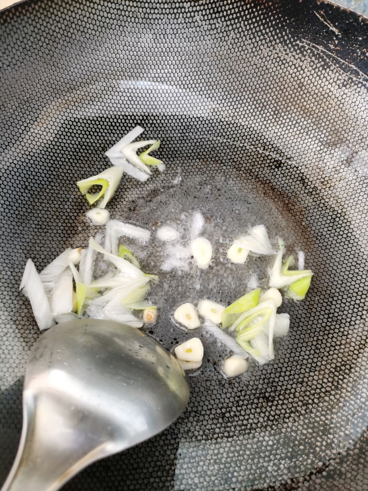 小白菜炒虾皮