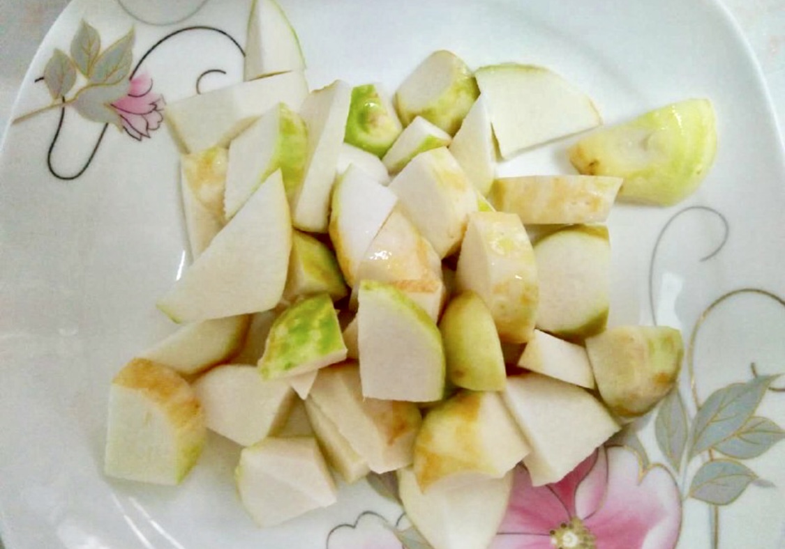 小白菜炖芋头