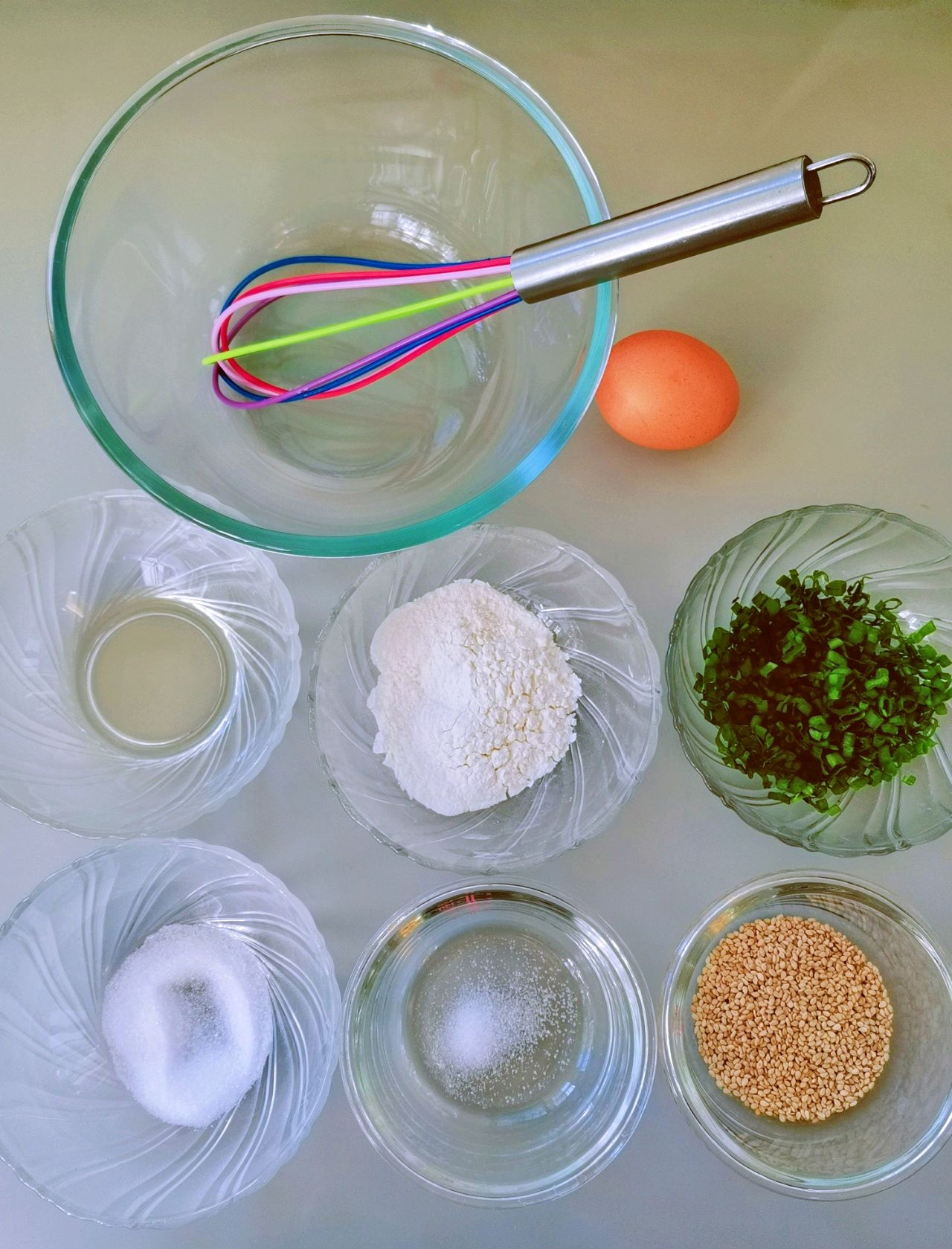 小白也能轻松搞定的香葱芝麻薄脆饼干