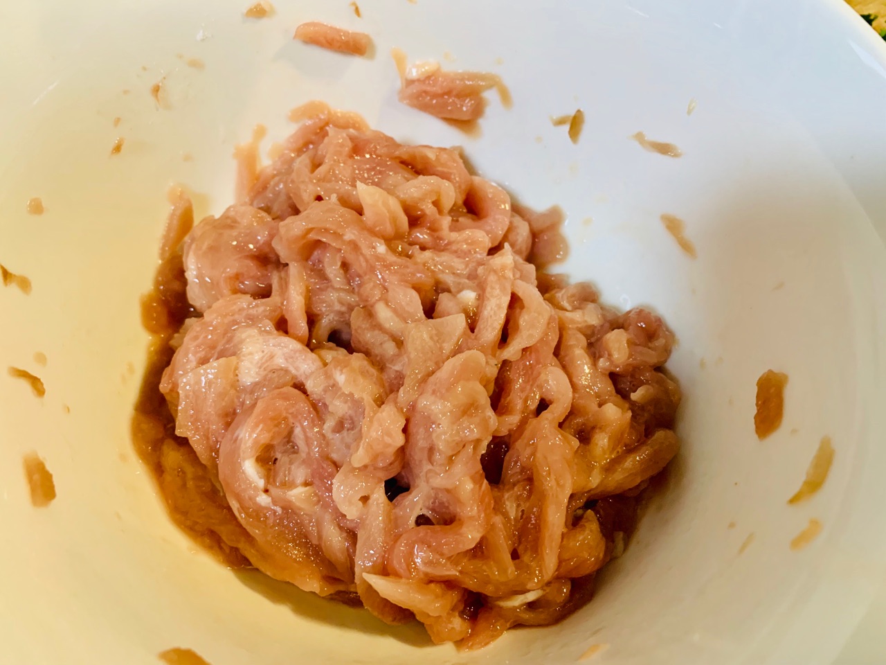 小饼配京酱肉丝