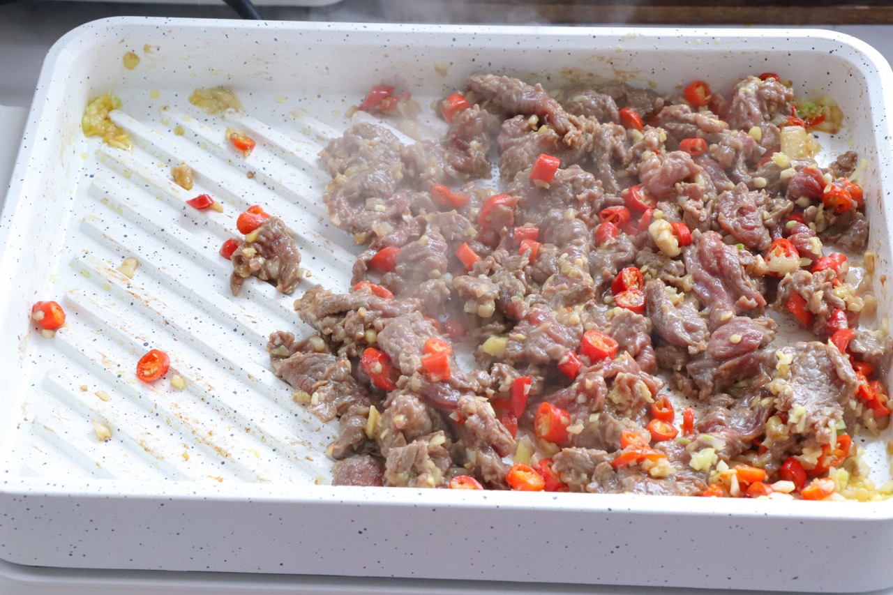 小炒黄牛肉
