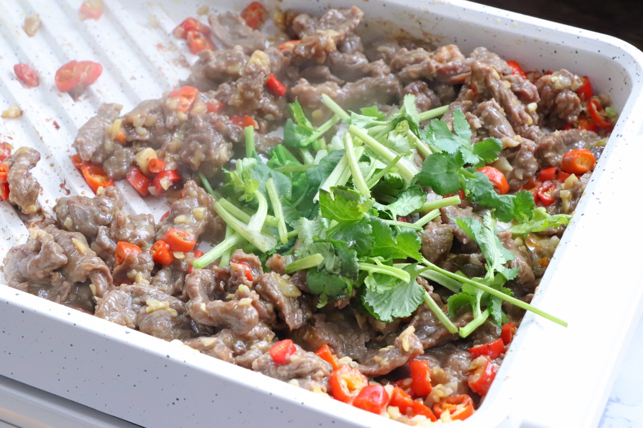 小炒黄牛肉