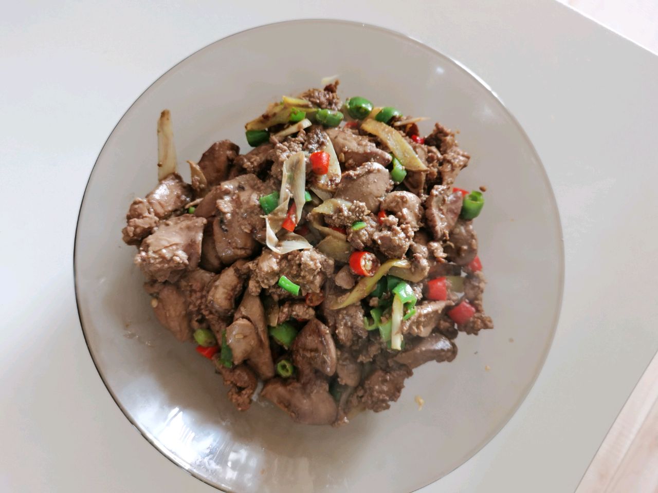 小炒鸡肝