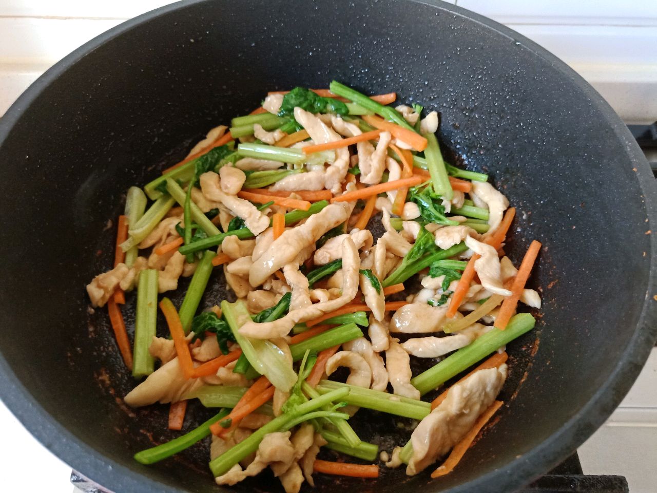 小炒鸡肉丝