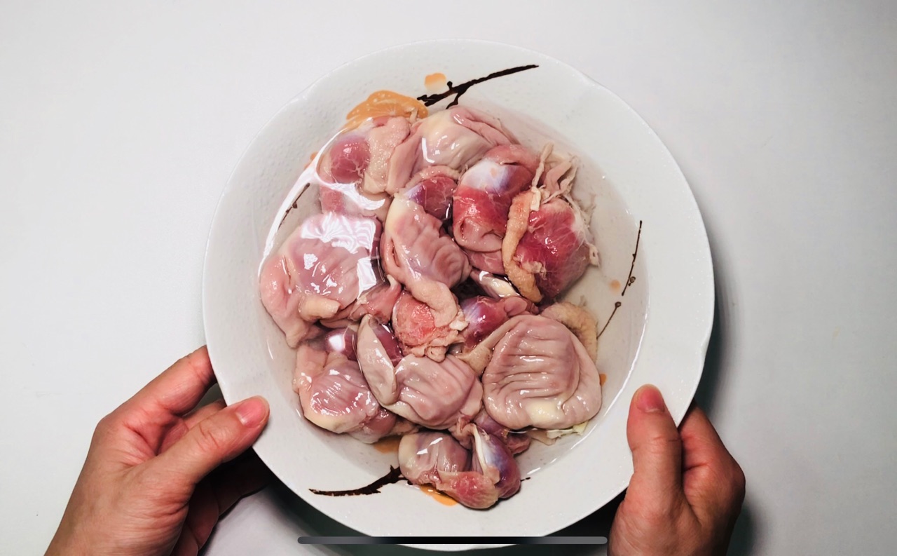 小炒鸡胗
