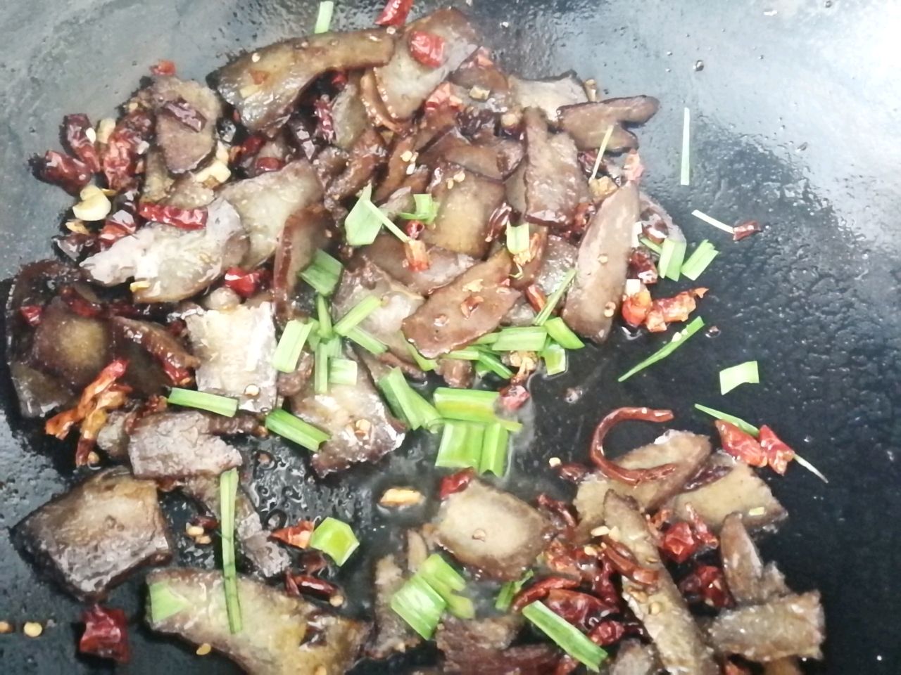 小炒腊牛肉
