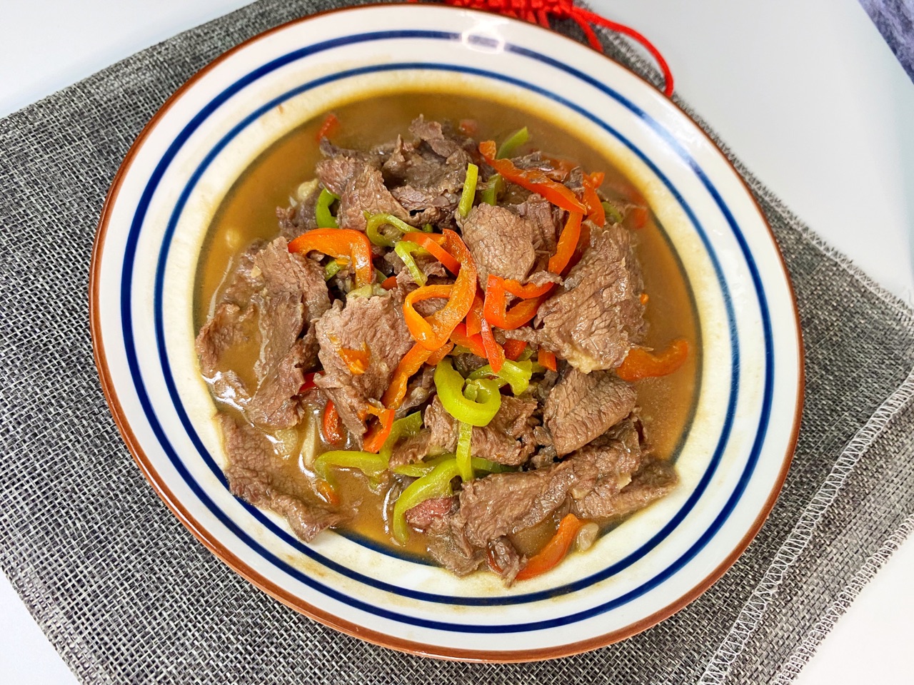 小炒牛肉片