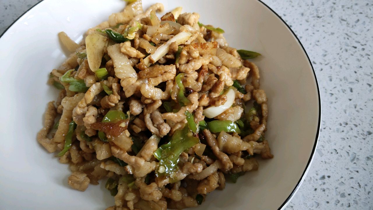 小炒肉丝儿