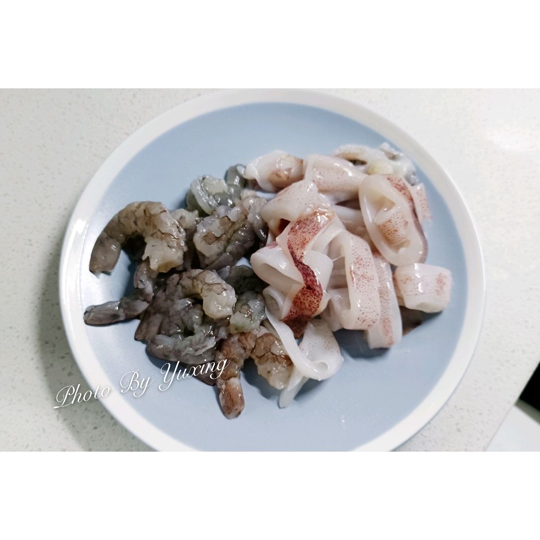 小炒双鲜