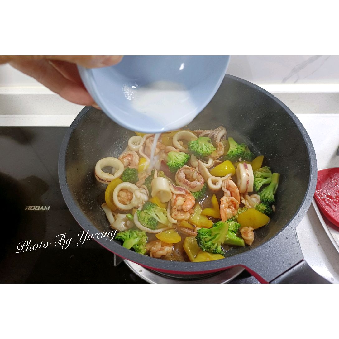 小炒双鲜