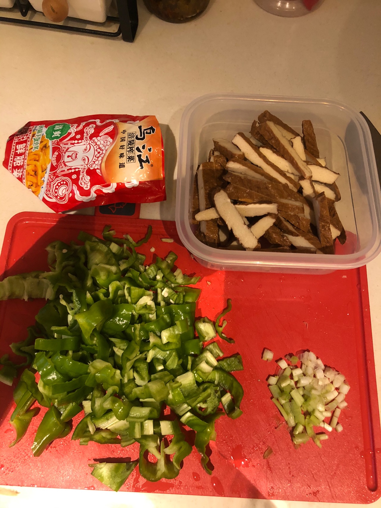 小炒香干