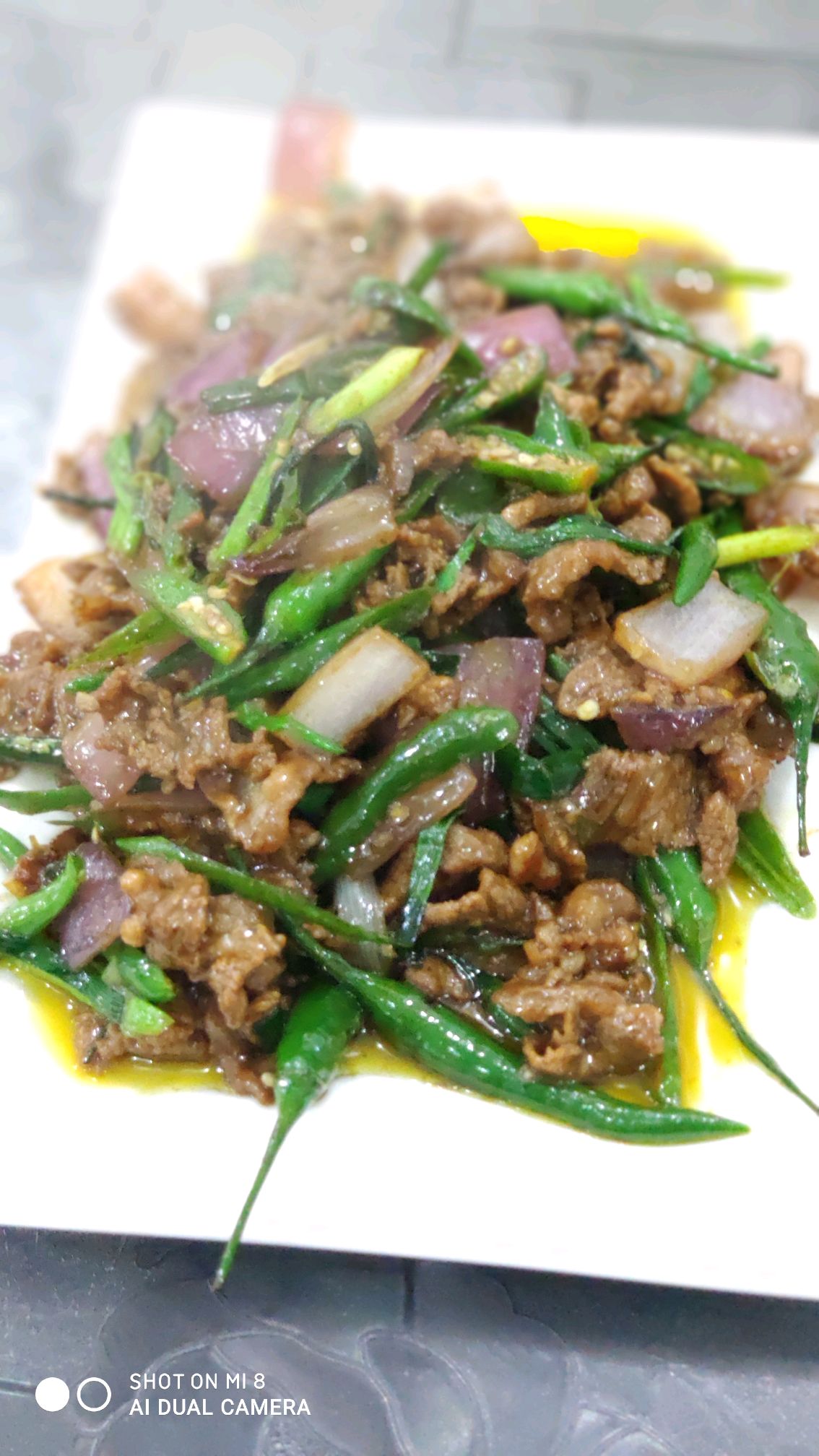 小炒小黄牛肉